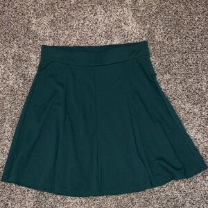 Old Navy Dark Green Skater Skirt